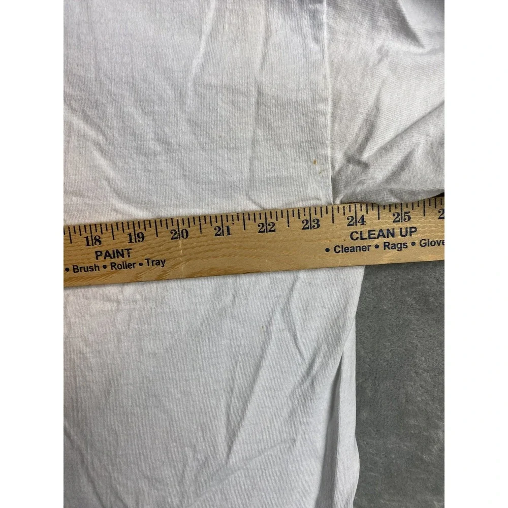 Chase Authentics Tony Stewart Mens XL White Cotton Shirt